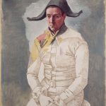 Pablo Picasso, Le peintre Salvado en arlequin, Paris 1923, 130 x 97cm, © Succession Picasso 2018 - Gestion droits d